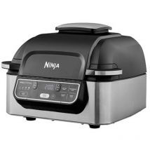 Ninja AG301EU électrique Barbecue fonction chaleur tournante noir, argent (mat)