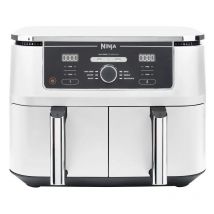 Ninja - AF400EU Double 9,25 l Autonome 2470 w Friteuse d'air Chaud Blanc (AF400EUWH)