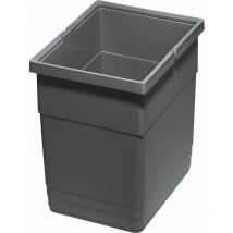 Ninka - Abfallbehälter 13,5 Liter Dunkelgrau