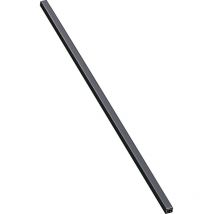 Ninka Verbindungsprofil Cuiso - Verbindungsleiste Für Besteckkasten, 471x8,7x10,9, Edelstahl Eloxiert Schwarz