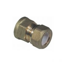 Nipple femmina bicono per rame con ogiva teflon Tiemme 3/4 x 18