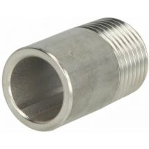 Nipple à souder en inox 3/4'' fm, filetage conique