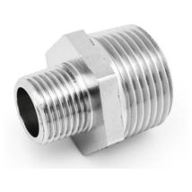 NIPPLES RIDOTTO MM IN OTTONE CROMO IBP 1/4 x 1/8 IBP