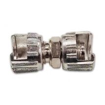 ANI - Aria Compressa - Nipplo con Doppio Dado Capettato Walmec Art.14030 filetto 1/4