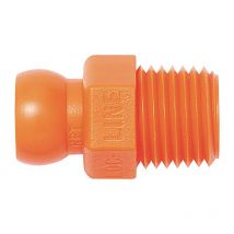 Nipplo filettato gr. Busta 1/4" R 1/4 con 4 pezzi Loc-Line