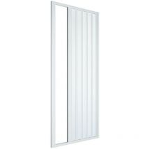 Nischenduschabtrennung Reduzierbarer Faltenbalg Modell Onofrio Lux