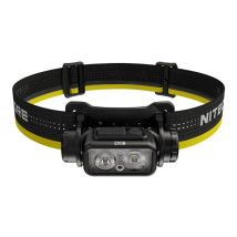 Nitecore - Lampe de poche led NU43 noire et jaune avec bandeau
