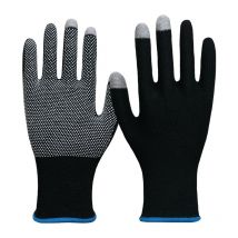 6102-9 Handschuhe smart swipe Größe 9 schwarz/weiß en 388 PSA-Kategorie i - Nitras