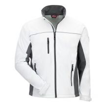 Nitras - Softshelljacke motion tex light 7153 Weiß / Grau Gr. l