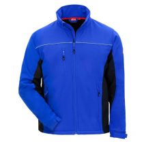 Softshelljacke Nitras motion tex light 7156 Königsblau / Schwarz Gr. 3XL