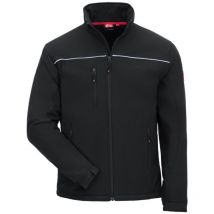 Softshelljacke Nitras motion tex light 7150 Schwarz Gr. 5XL