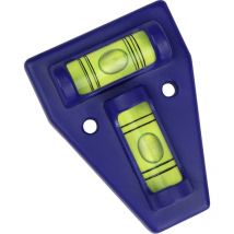46014 Niveau à bulle en croix avec gabarit de perçage 60 mm Y265743 - Calima
