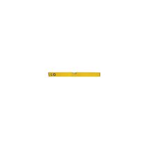 Niveau à bulle – 30 cm – Aluminium – Finition jaune – Longueur 30 cm – Largeur 22 cm – DOC UTENSILI
