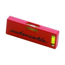 Niveau droit de haute précision Baby Intercable 100mm Rouge 7404100