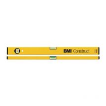 Niveau à bulles 689 Construct 60 cm aluminium jaune ± 1 mm/m