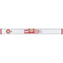 Bmi - Niveau À Bulle Alustar 120cm Alu.argent ± 0,5 Mm/m Avec Aimant - 694120 Em