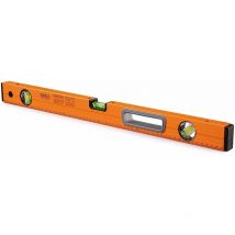 Tacklife - Niveau de torpille magnétique Règle de mesure de niveau en alliage d'aluminium 24 pouces 3 flacons haute visibilité Corps en aluminium,