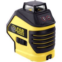 Fartools - Niveau laser horizontal à 360°, portée de 20m