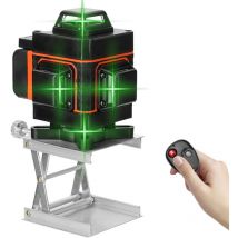 Kkmoon - Niveau laser 4D 16 lignes, IP54, Distance de travail 25m, batterie 18650 3.7V, 3000mAh