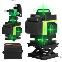 Livello Laser 4D 360° 16 linee automatico FASOttieni 2 Batterie