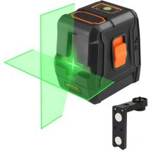 Todot - Niveau Laser, Laser Croix Vert 30m, Laser Brillant Indépendant à 110°, IP54 Etanche, Auto-Nivellement, 360° SC-L07G