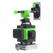 Mediawave Store - Niveau Laser Vert Croix 16 Lignes Auto-Nivellement 360° Horizontal Vertical