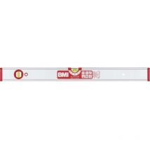 BMI - Nivel de burbuja alustar 80cm aluminio plateado ± 0,5 mm / m con imán
