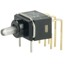 Nkk Switches - G22AP G22AP Kippschalter 28 v dc/ac 0.1 a 2 x Ein/Ein rastend 1 St.