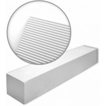 NMC - canelé S-box arstyl Noel Marquet 1 carton 6 pièces 3d panneau mural design moderne blanc 12 m