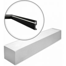 NMC - IL11 BLACK-box wallstyl Noel Marquet 1 caja 13 piezas Zócalo Luz indirecta diseño moderno negro 26 m
