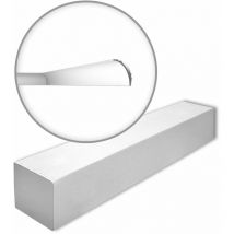NMC - IL18-box wallstyl Noel Marquet 1 Scatola 4 pezzi Cornice soffitto parete illuminazione indiretta design classico senza tempo grigio 8 m