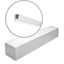 NMC - IL6-box arstyl Noel Marquet 1 Karton set mit 14 Eckleisten Stuckleisten Modern weiß 28 m