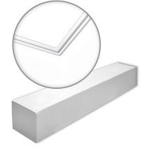 NMC - N-box nomastyl Noel Marquet 1 caja 50 piezas Cornisa diseño moderno blanco 100 m