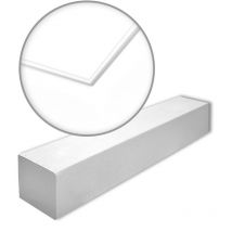 O-box-10 nomastyl Noel Marquet 1 caja 10 piezas Cornisa diseño moderno blanco 20 m - NMC