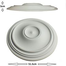 R 73, Arabella Ceiling Rose Lightweight Resin 51cm x 5cm Paintable Easy Fix