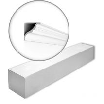 TI-box-10 nomastyl Noel Marquet 1 Box 10 pieces Cornice moulding timeless classic design white 20 m - NMC