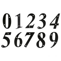Numero forja epoxy mate 9865-8 Números Negro Acero Negro de la marca . - Amig