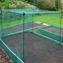 No Frills Fruit & Veg Cage with Butterfly Net - 3.6m x 1.2m x 1.6m high