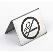 Olympia - No Smoking Table Sign 36X32X2mm Bar Ristorante Stoviglie