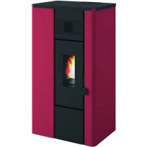 Punto Fuoco - Poêle à pellets Noa 6,3Kw Rosso Eva Calor