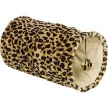 Nobby Plüschtunnel leopard ø 25 x 50 cm Katzenhöhle - Teil