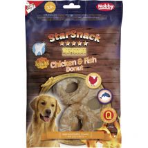 StarSnack Barbecue Chicken & Fish Donut 4 Stück Soft Snack - Nobby