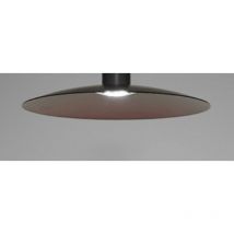 Nobile illuminazione paralume disco 33 nero e bronzo per lampada dl033 disco33/ne/br