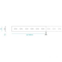 Noble led strip lighting rgb+w 5 meter - 80322/rgbw