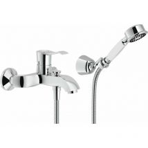 Ap Wannenbatterie mit Brauseset Nobili Sofì SI98110CR Chrom