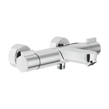 Abc Serie externe thermostatische Wannenbatterie AB87010/1CR Verchromt - Messing - Nobili