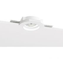 Nobile - Foco empotrable redondo yeso retráctil IP20 Blanco 9107
