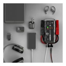 Noco - Boost GB70: Arrancador de Batería de Litio de 2000A UltraSafe – Antichispas y Protección contra Polaridad Inversa – Power Bank usb y Linterna