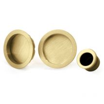 Groel - Noe-Kit 2 Cazoletas+dedal R.1200 Kit U-Cs Cromo Mate