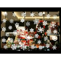 Tumalagia - Noël Autocollants Fenetre NoëL Décoration Stickers Noel Deco Fenetre Décoration Fenetre Noel Deco pour Accueil/Boutique Décorations